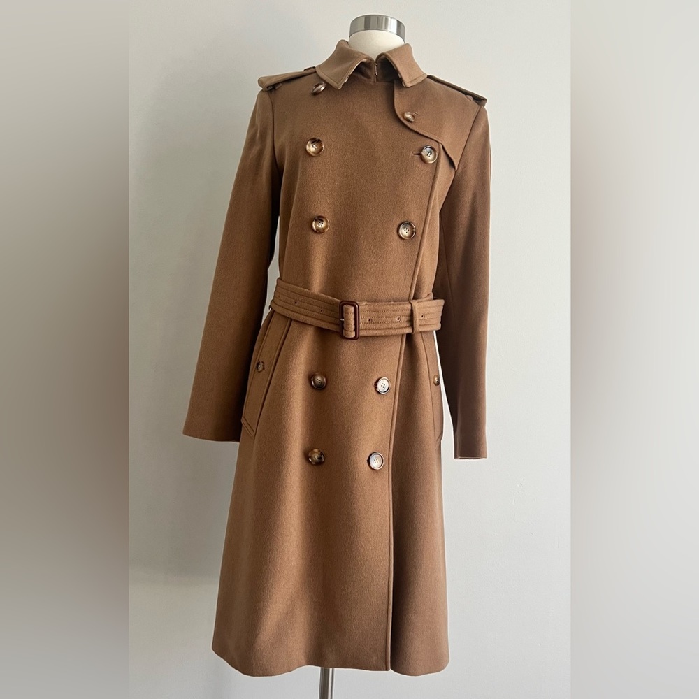 Burberry Cashmere Kensington Trench Coat